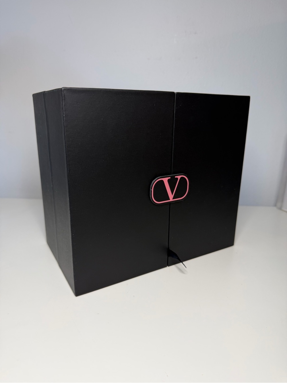 Valentino Black Cosmetic/storage/gift box home decor